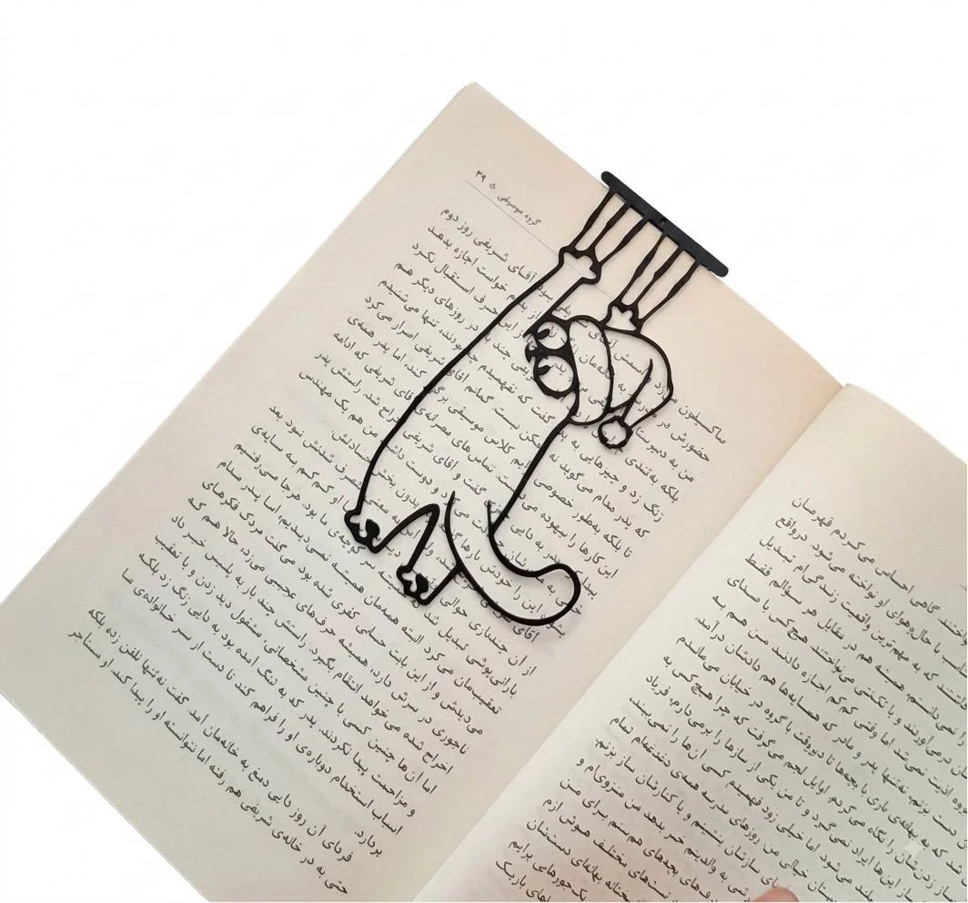 بوکمارک گربه کج کلاه